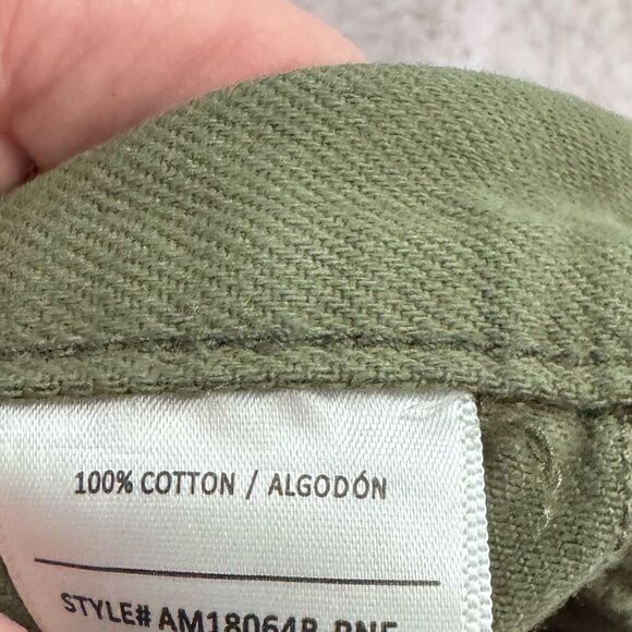 Cello Army Green High Rise Wide Leg Carpenter Jeans never worn! Size 3 Junior - Picture 9 of 12